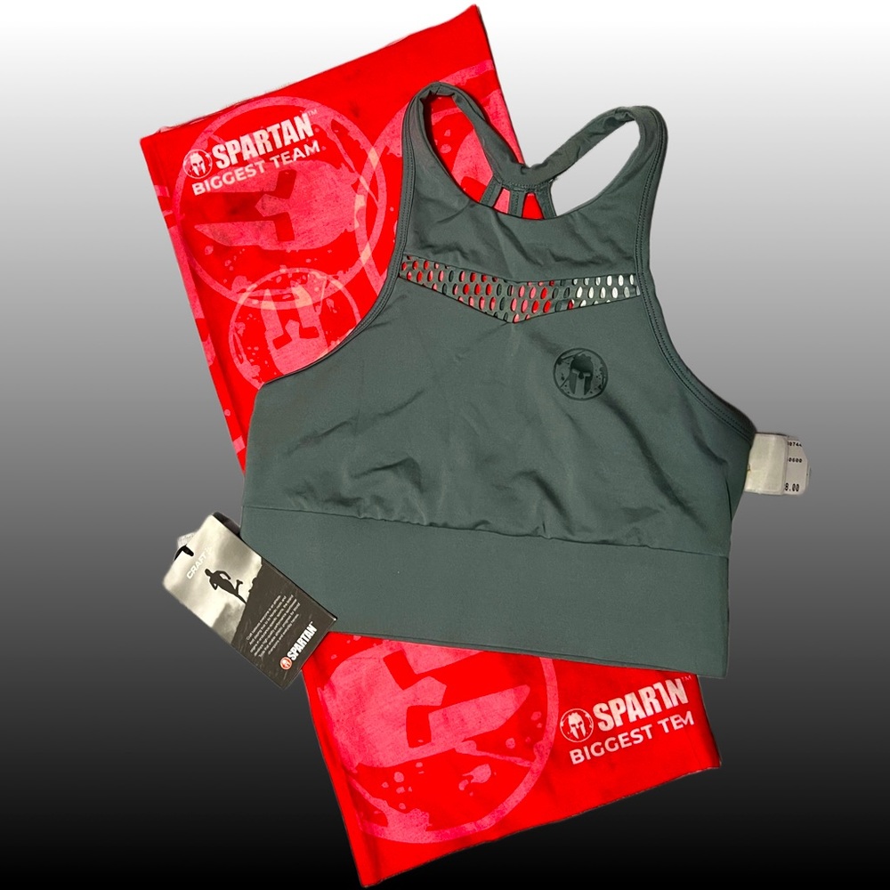 Craft Spartan Sports Bra and neck/face mask